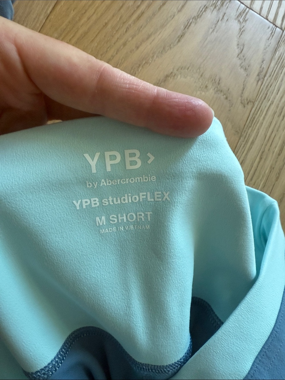 Abercrombie Light Blue Active Set with Mint Accent - Picture 2 of 3